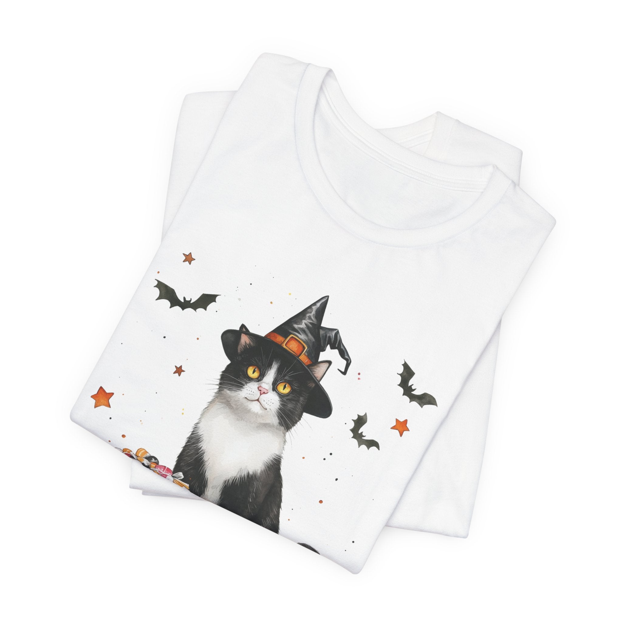 Shorthair Tuxedo Cat Bewitched Tee
