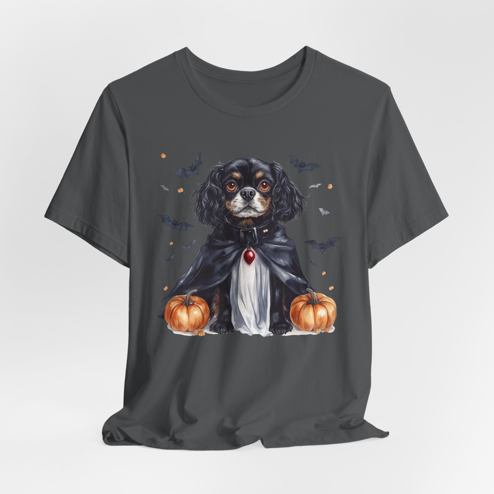 Black King Charles Cavalier Costume Tee