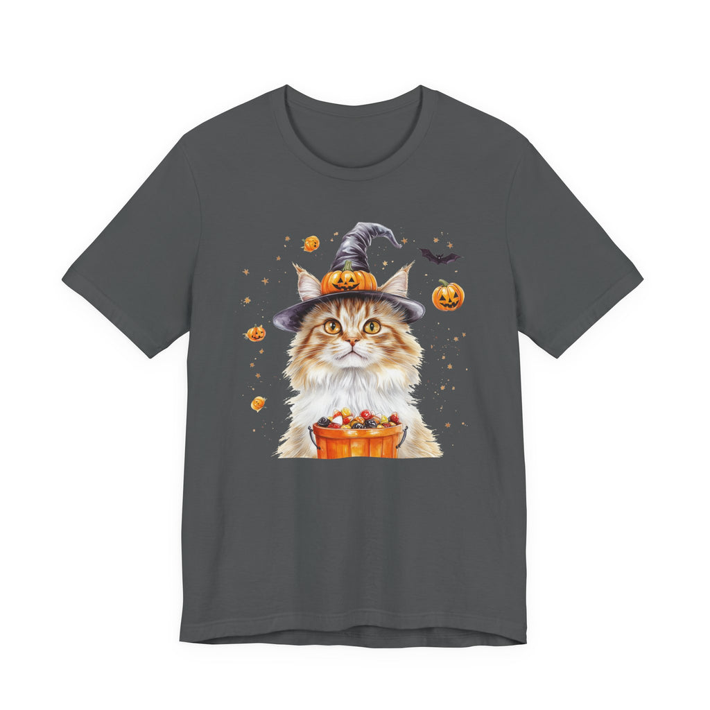 Longhair Orange Tabby Cat II Bewitched Tee