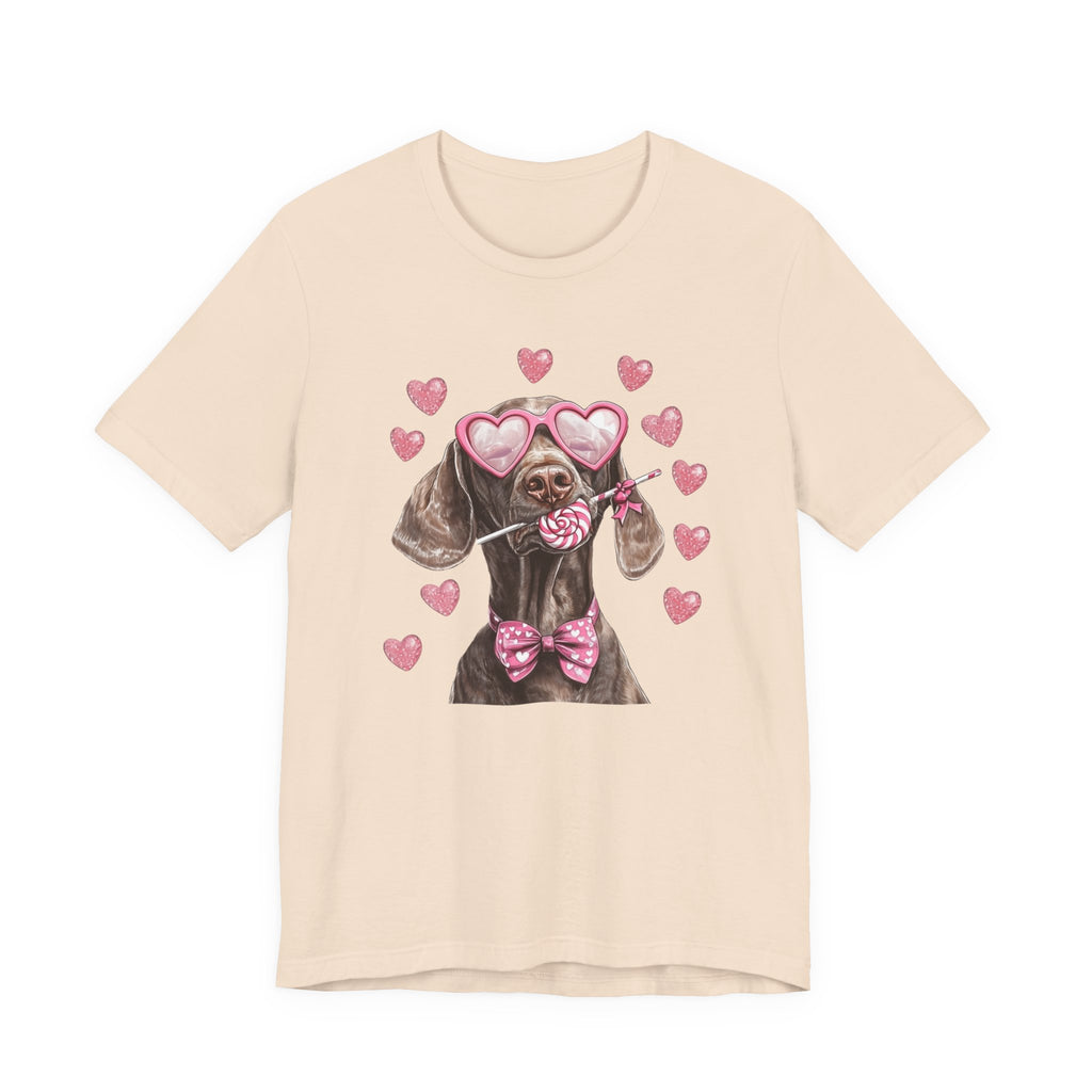 German Shorthaired Pointer Sweethearts Tee