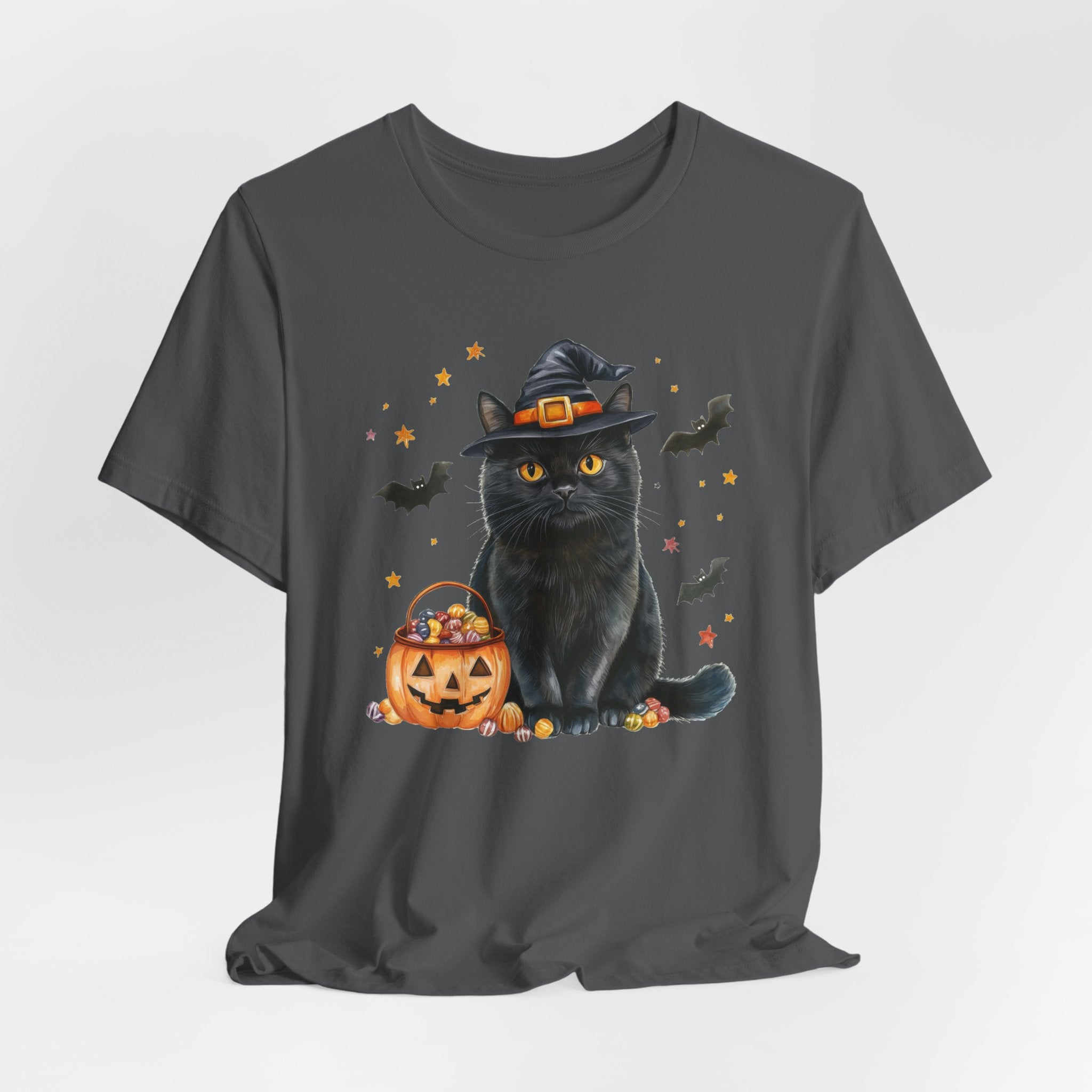 Shorthair Black Cat Bewitched Tee