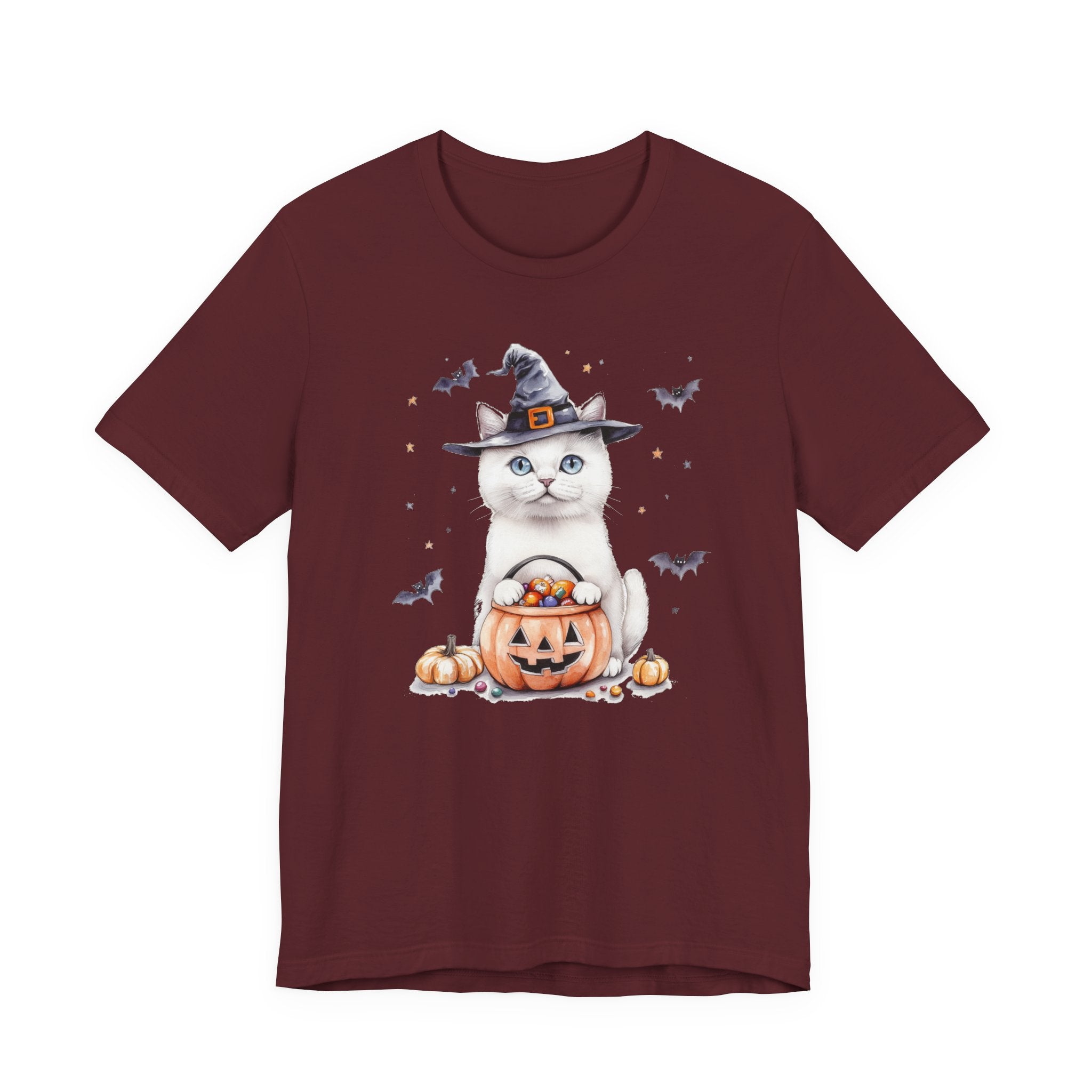 Shorthair White Cat Bewitched Tee