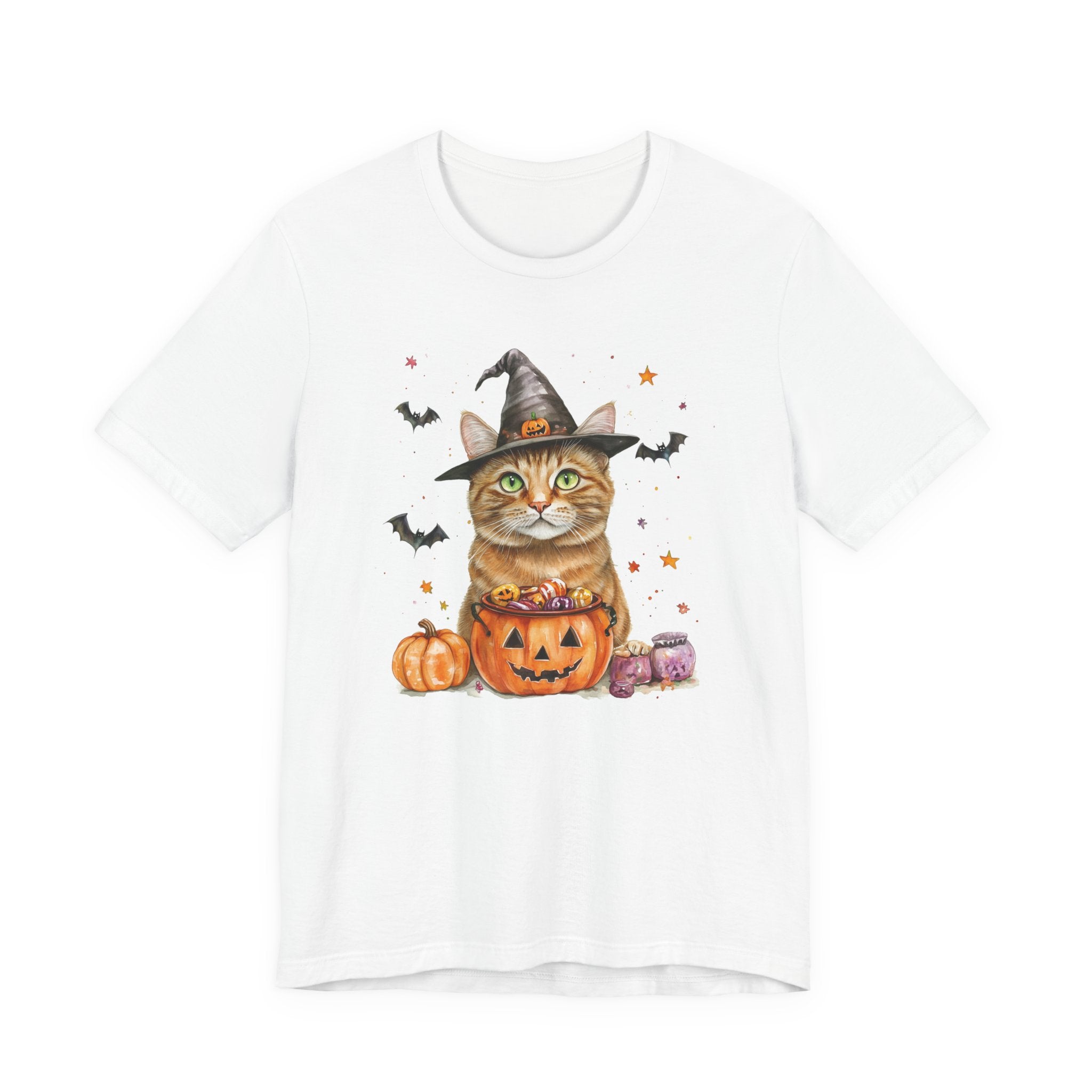 Shorthair Orange Tabby Cat Bewitched Tee
