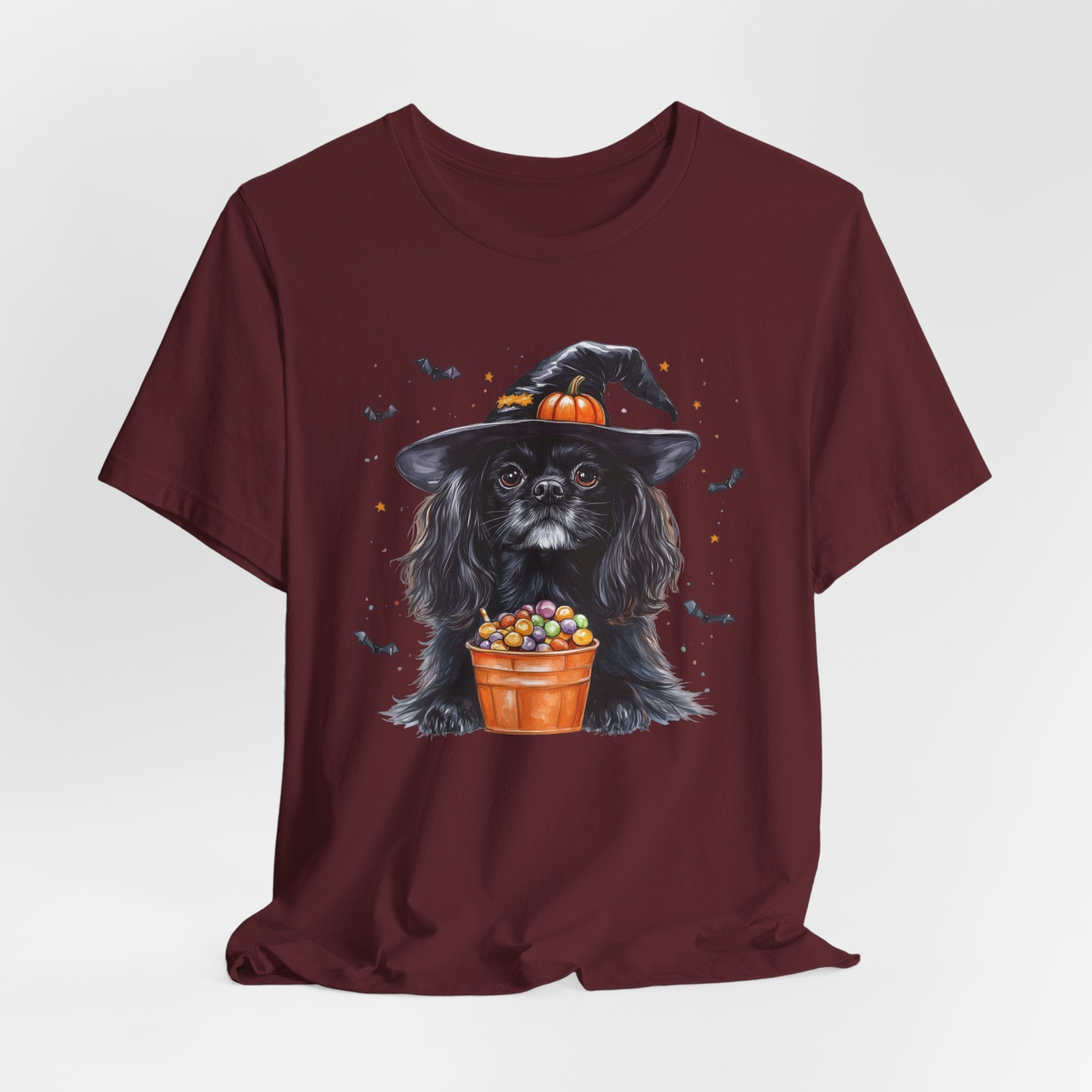 Black King Charles Cavalier Bewitched Tee