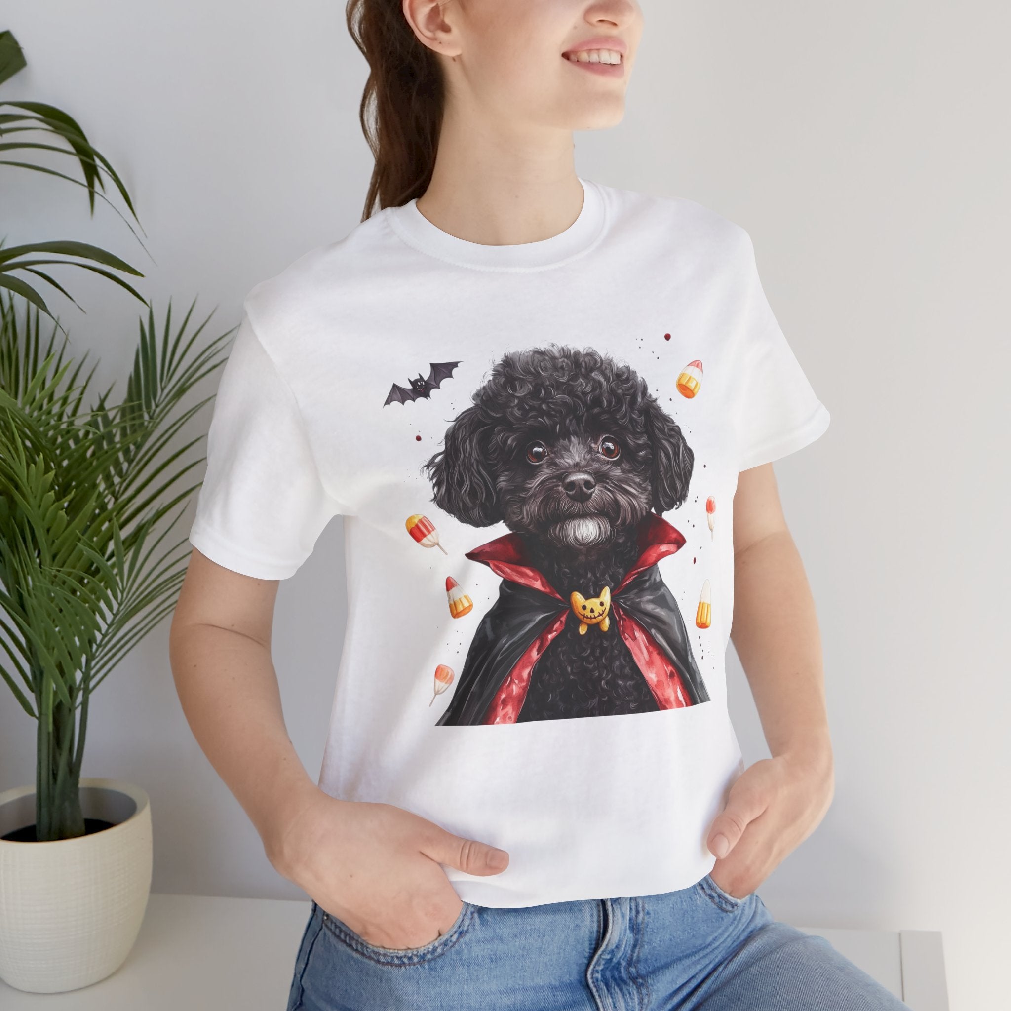 Black Toy Poodle Costume Tee
