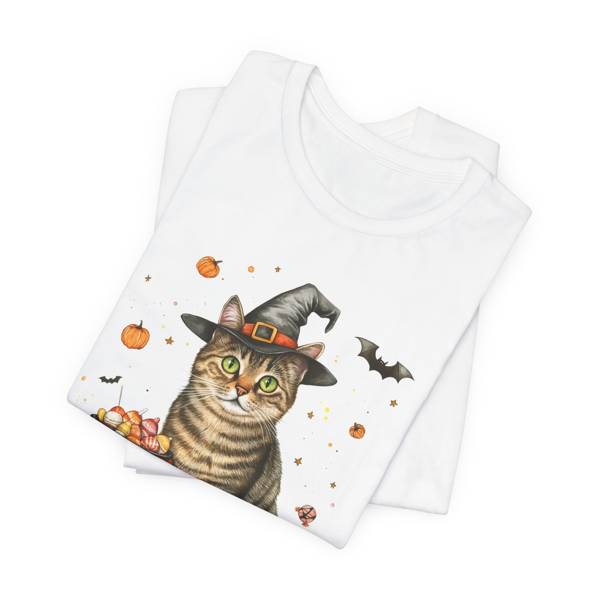 Shorthair Grey Tabby Cat Bewitched Tee