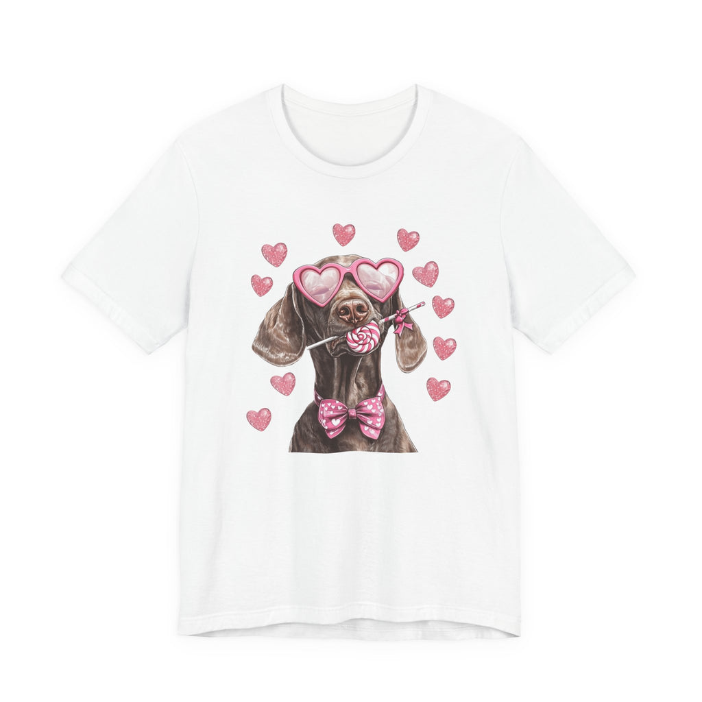 German Shorthaired Pointer Sweethearts Tee