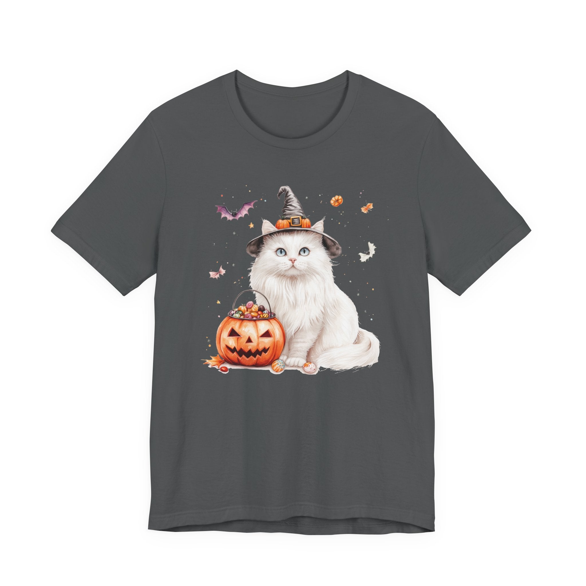 Longhair White Cat Bewitched Tee