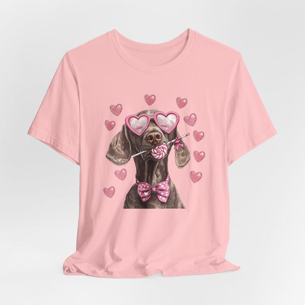 German Shorthaired Pointer Sweethearts Tee