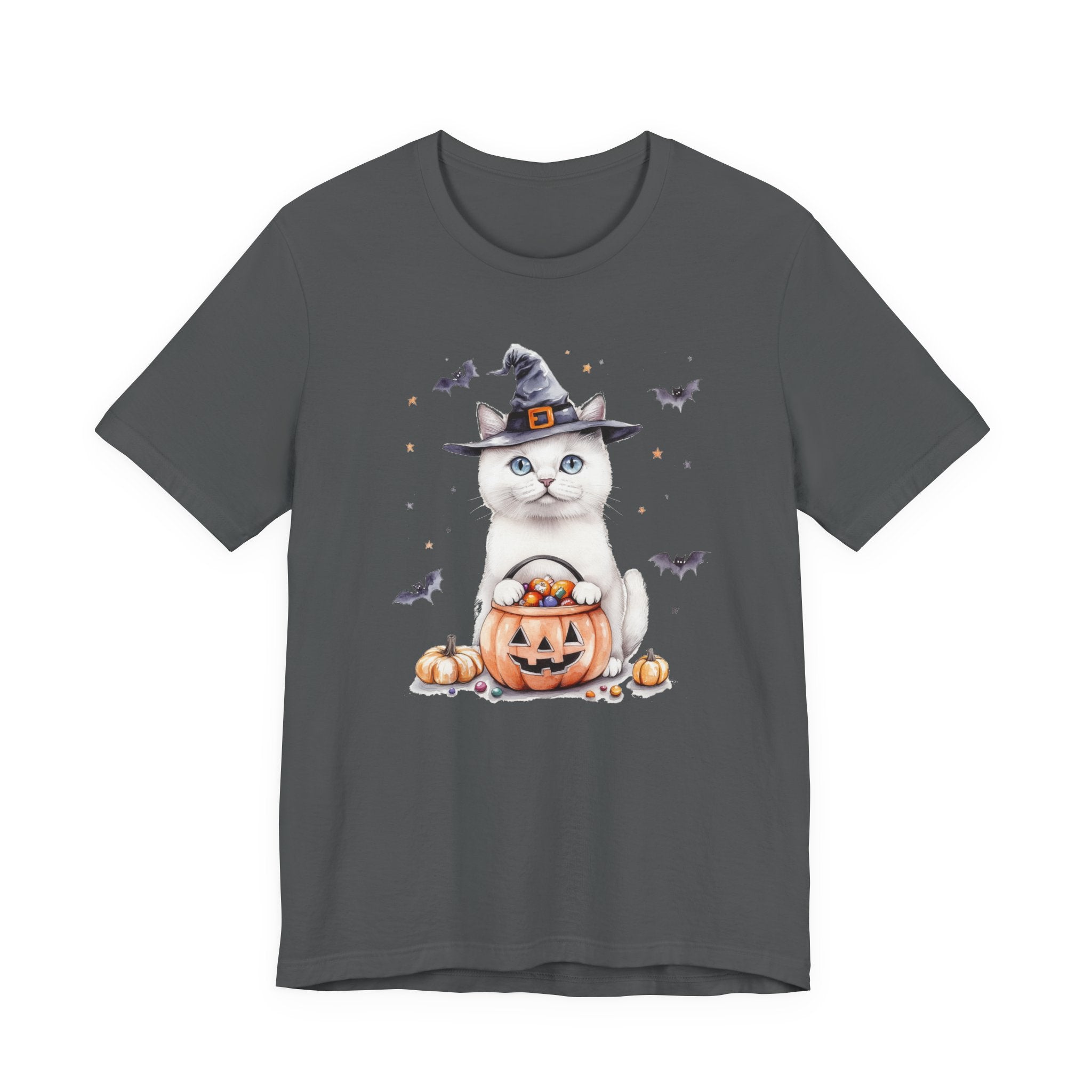 Shorthair White Cat Bewitched Tee