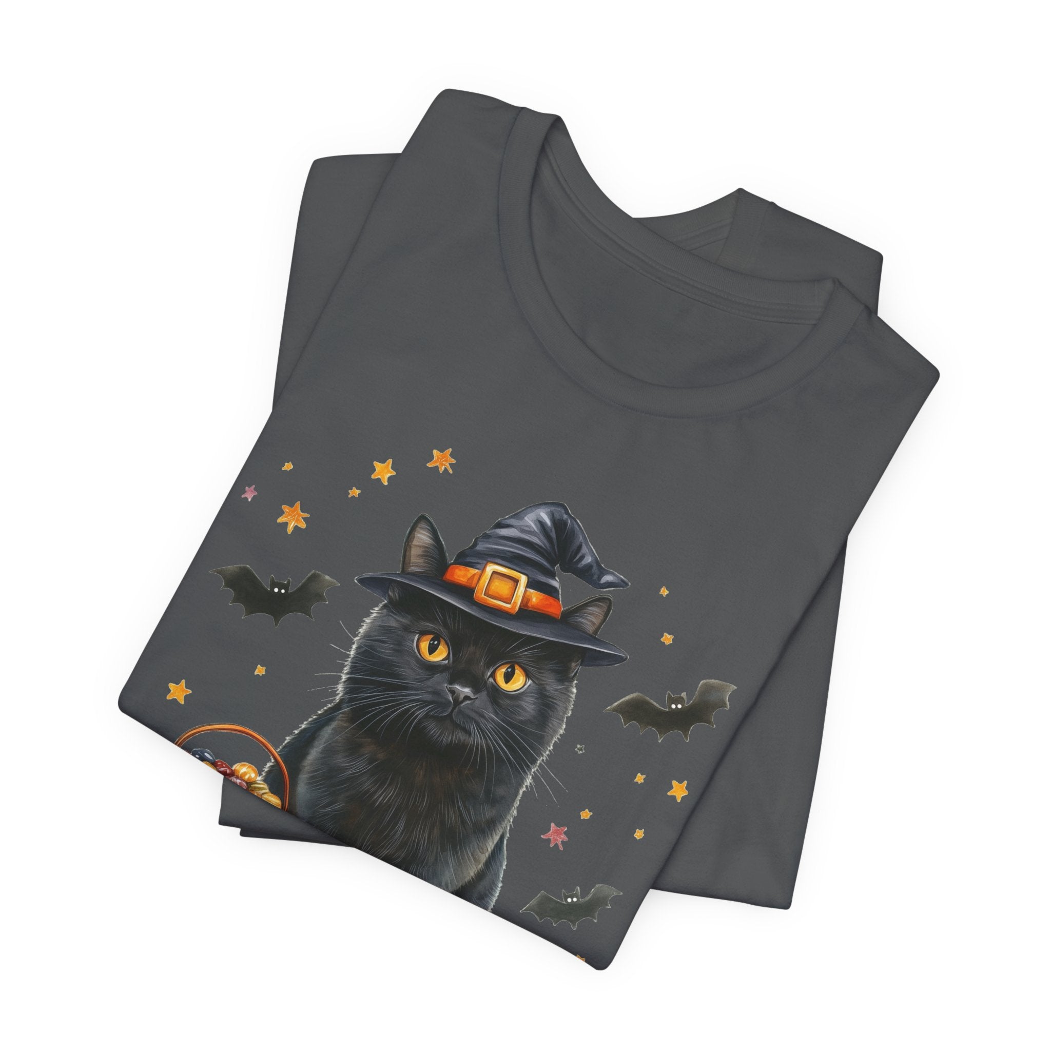 Shorthair Black Cat Bewitched Tee