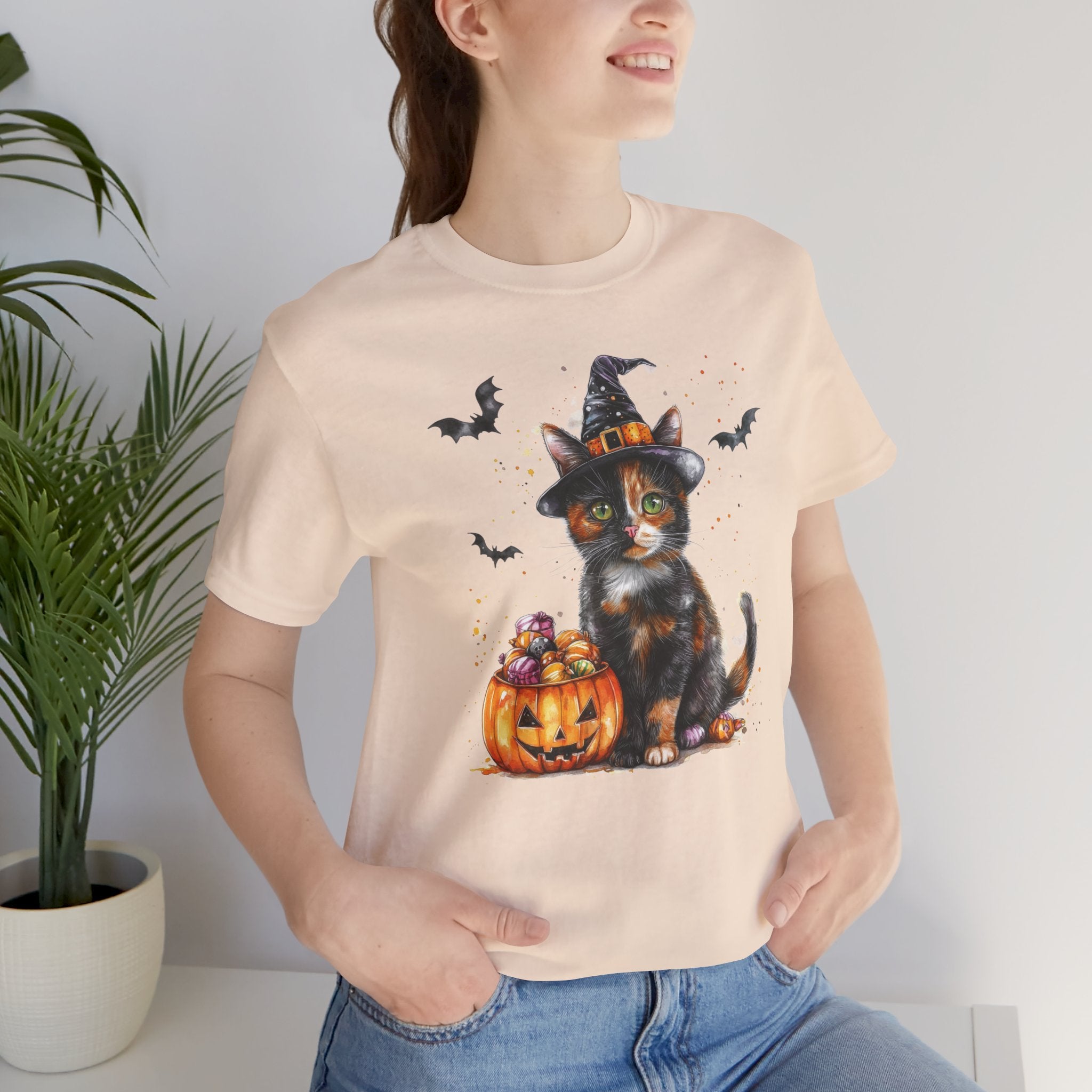 Tortoiseshell Cat Bewitched Tee