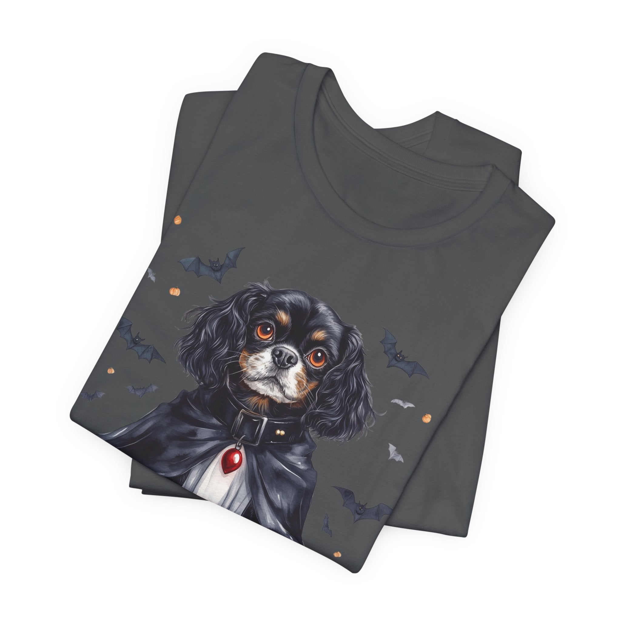 Black King Charles Cavalier Costume Tee