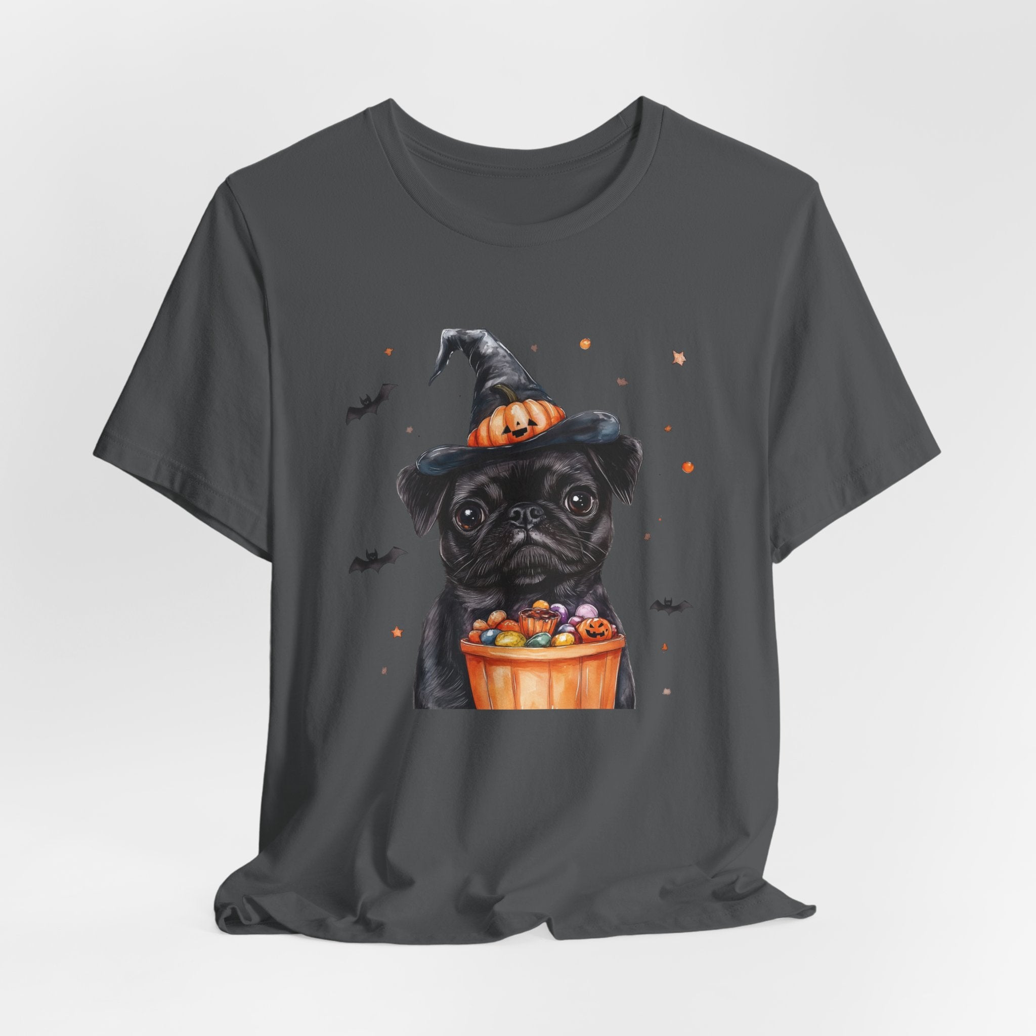 Black Pug Bewitched Tee