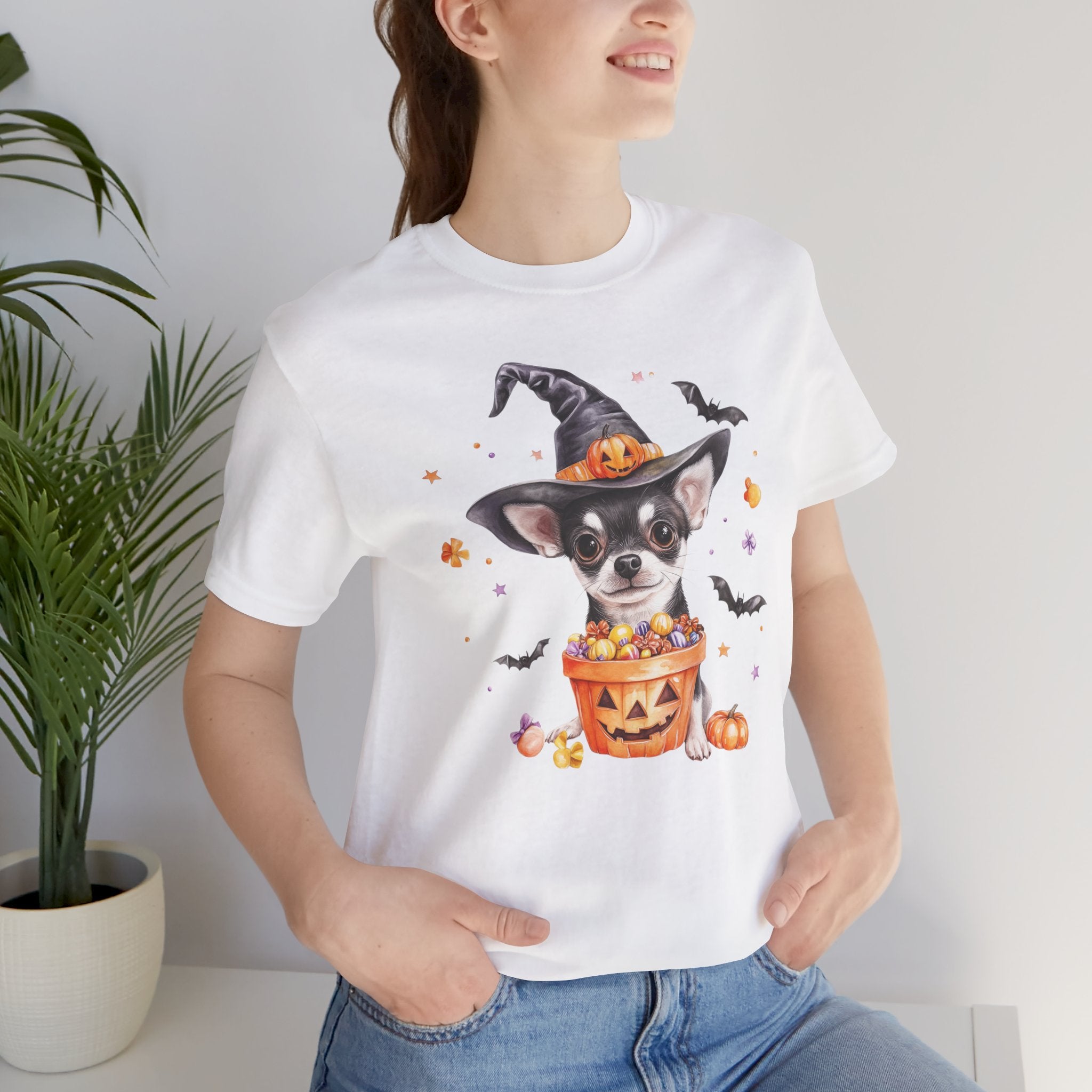 Black Chihuahua Bewitched Tee