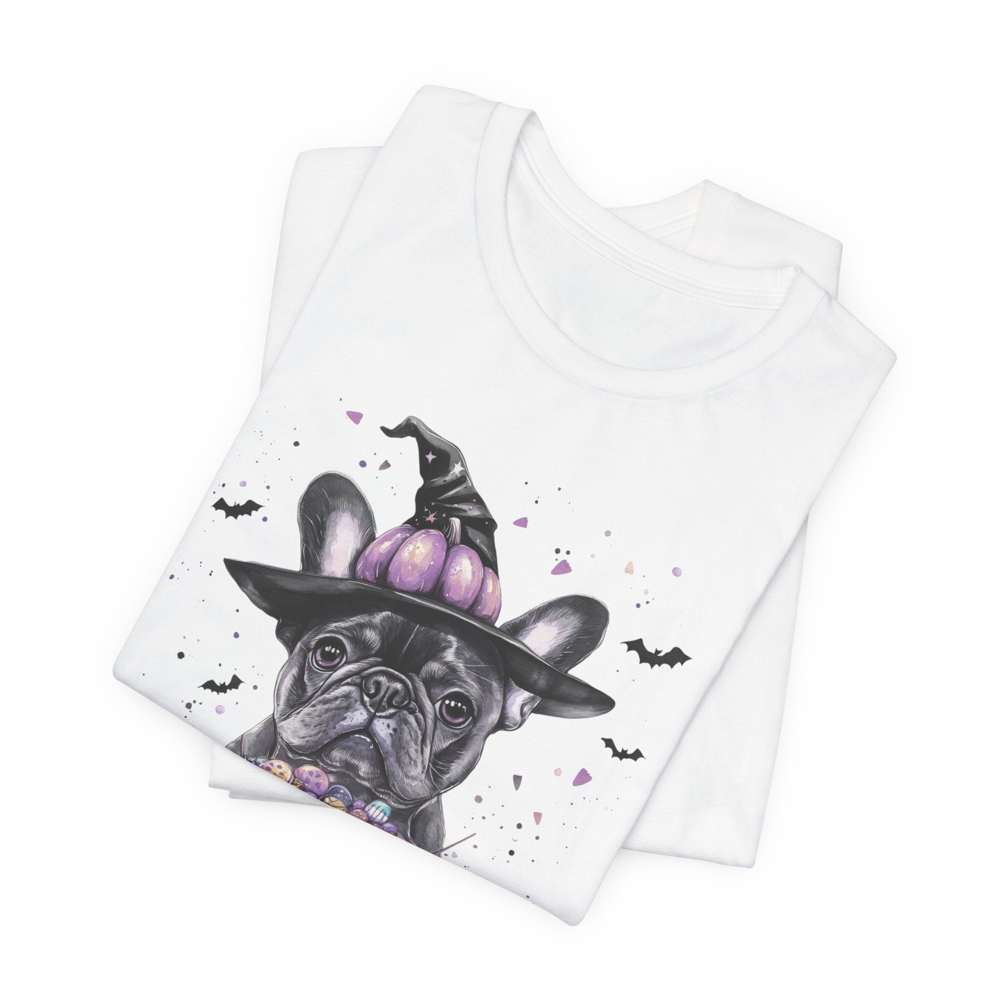 Black French Bulldog Bewitched Tee