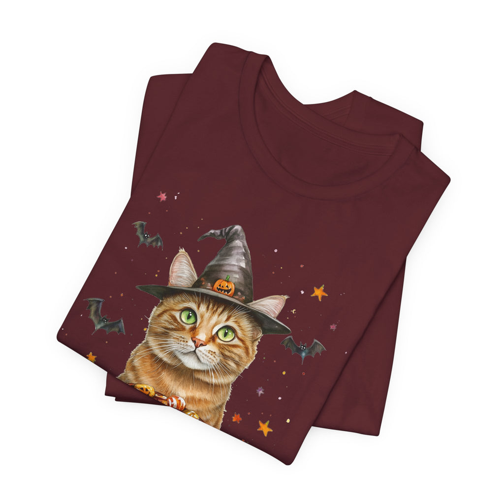Shorthair Orange Tabby Cat Bewitched Tee