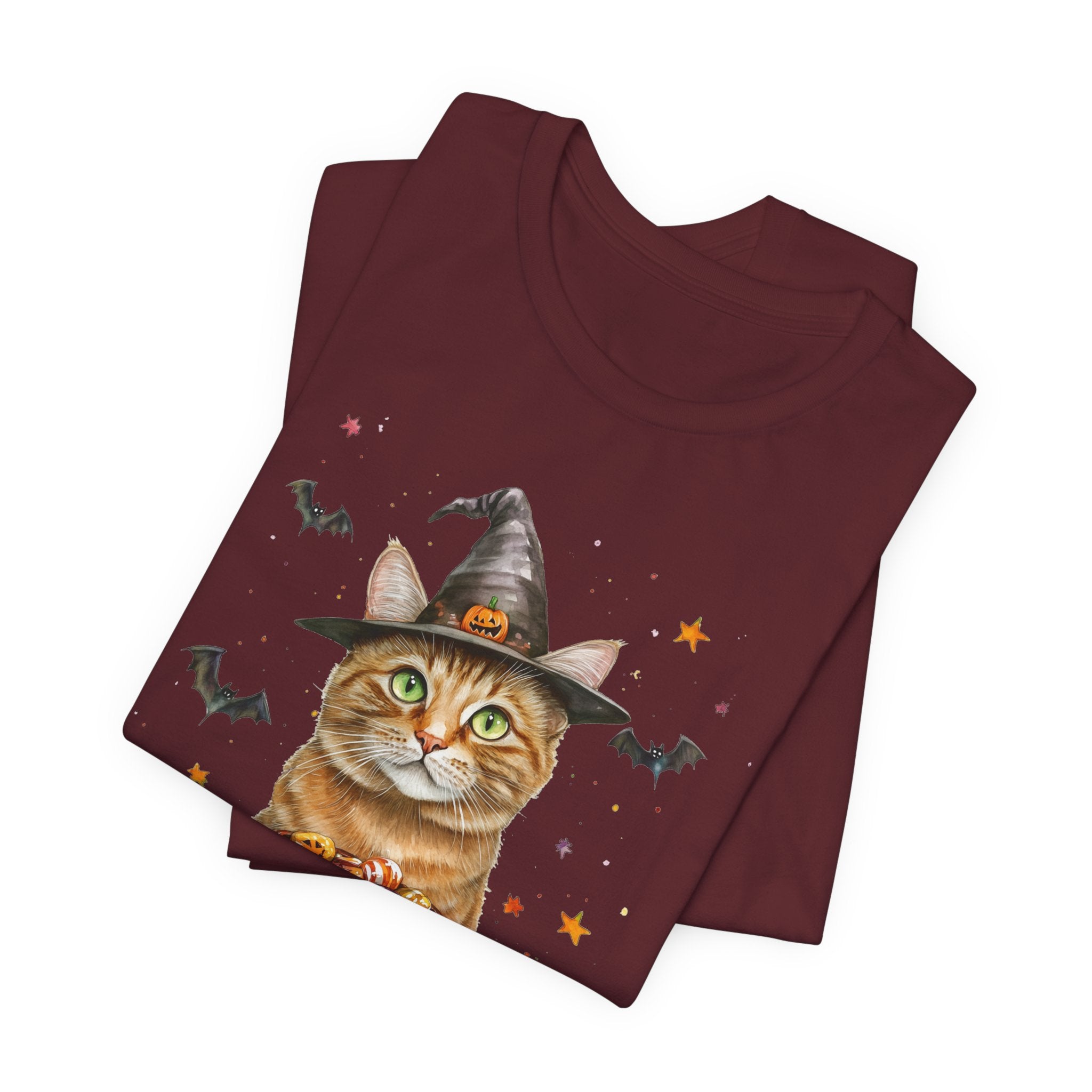Shorthair Orange Tabby Cat Bewitched Tee