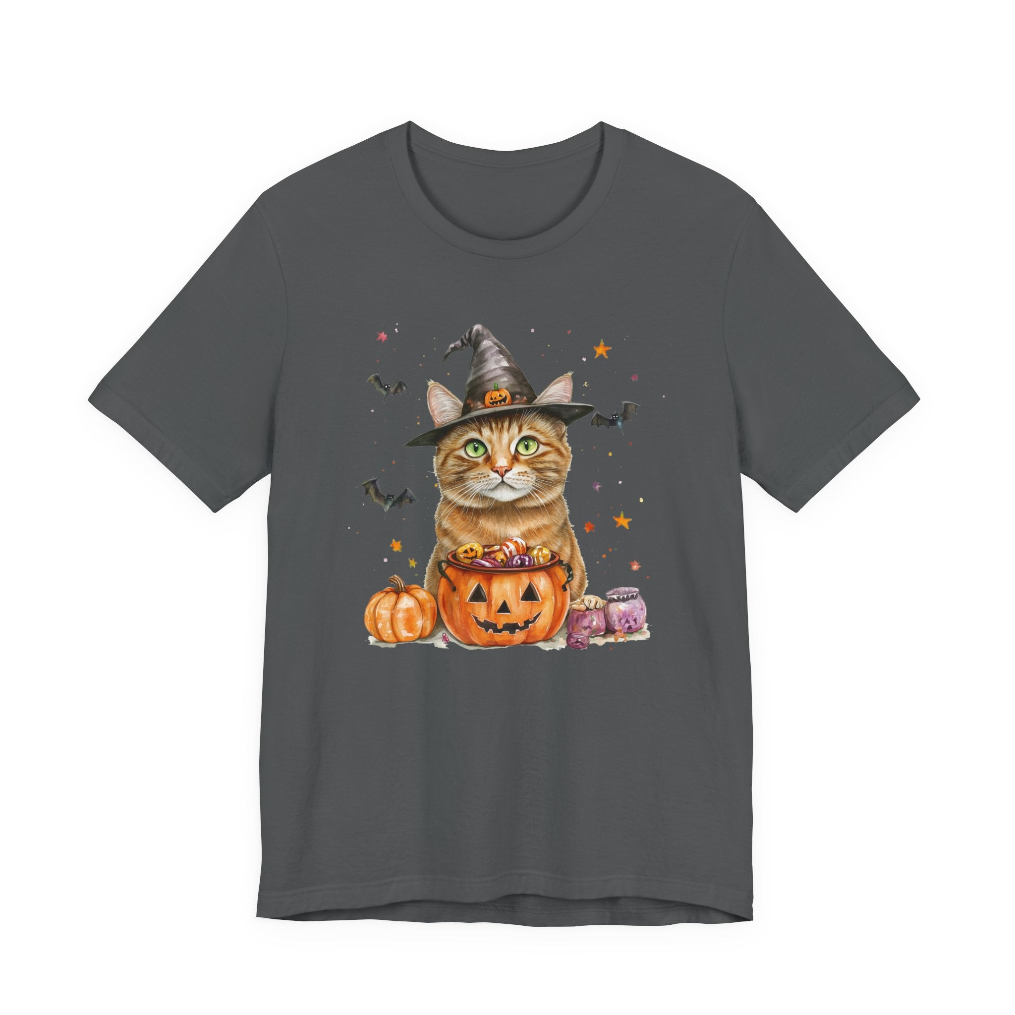 Shorthair Orange Tabby Cat Bewitched Tee