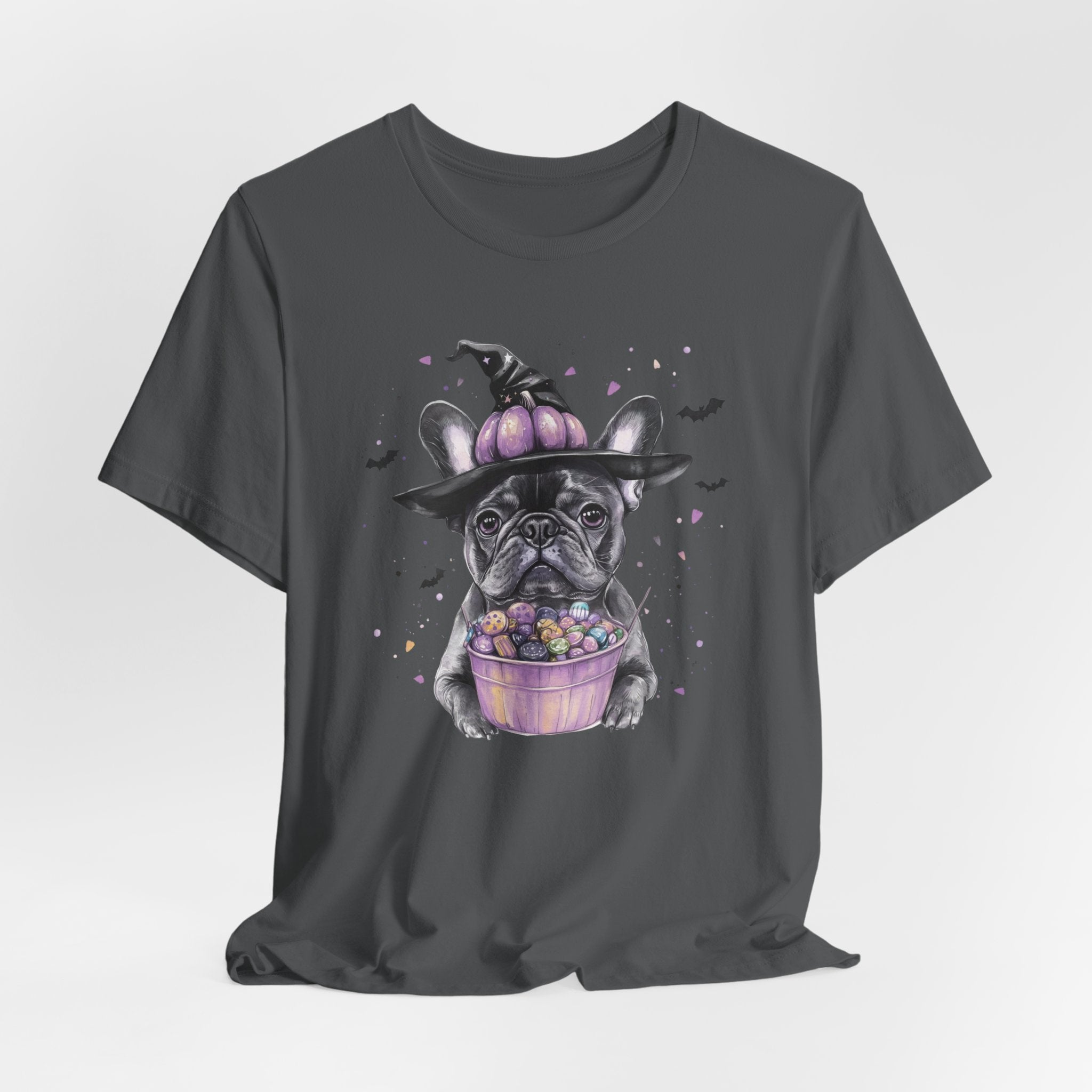Black French Bulldog Bewitched Tee