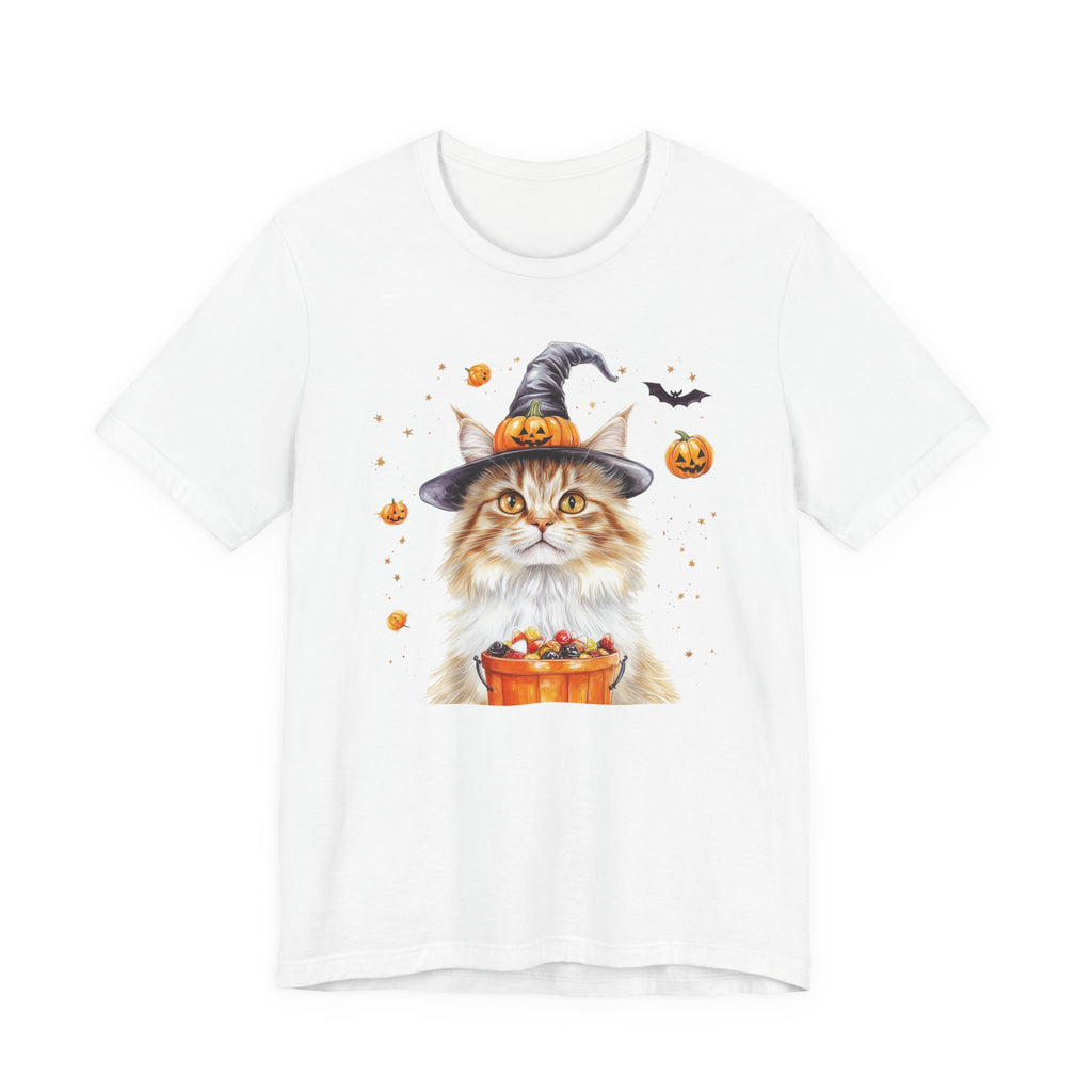Longhair Orange Tabby Cat II Bewitched Tee