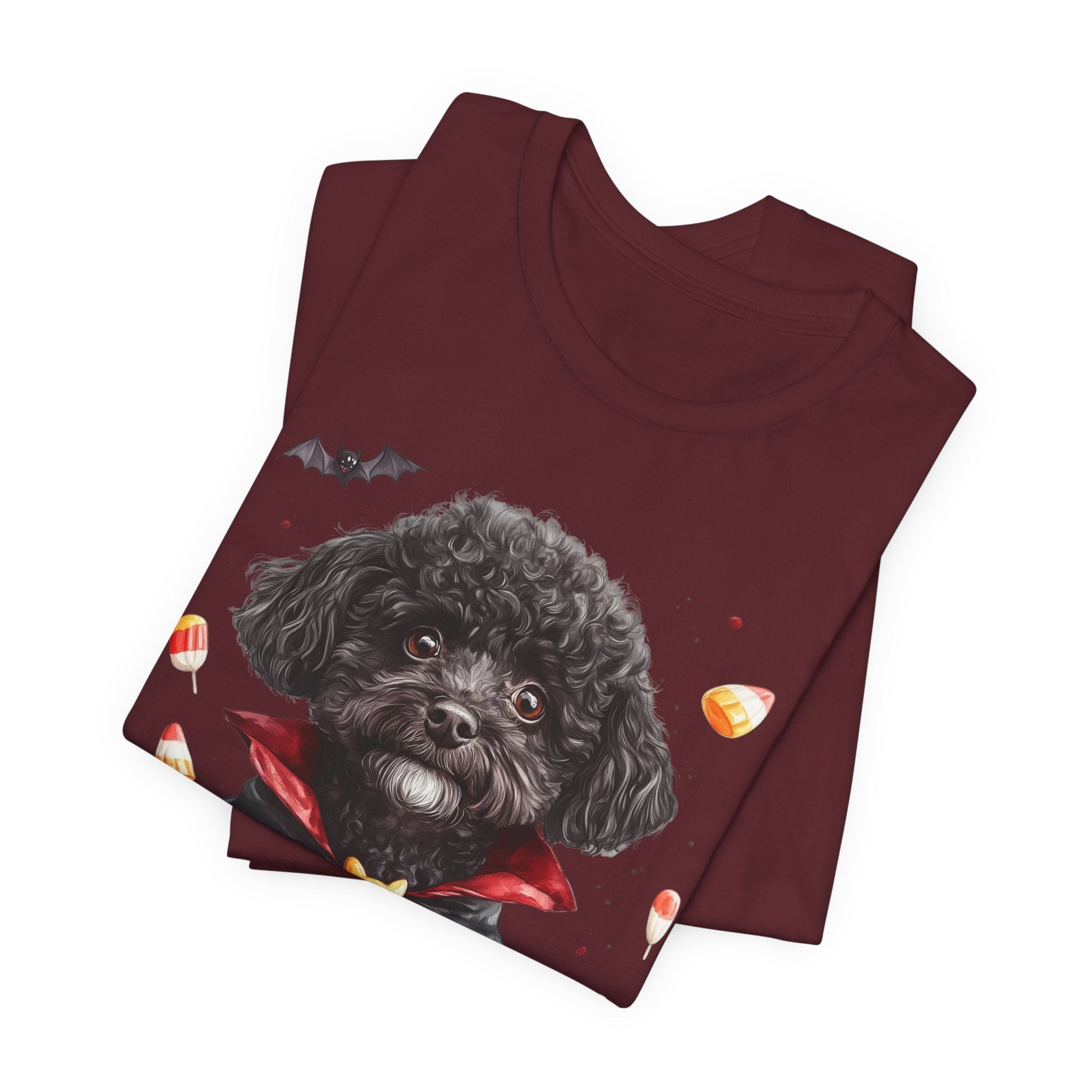 Black Toy Poodle Costume Tee