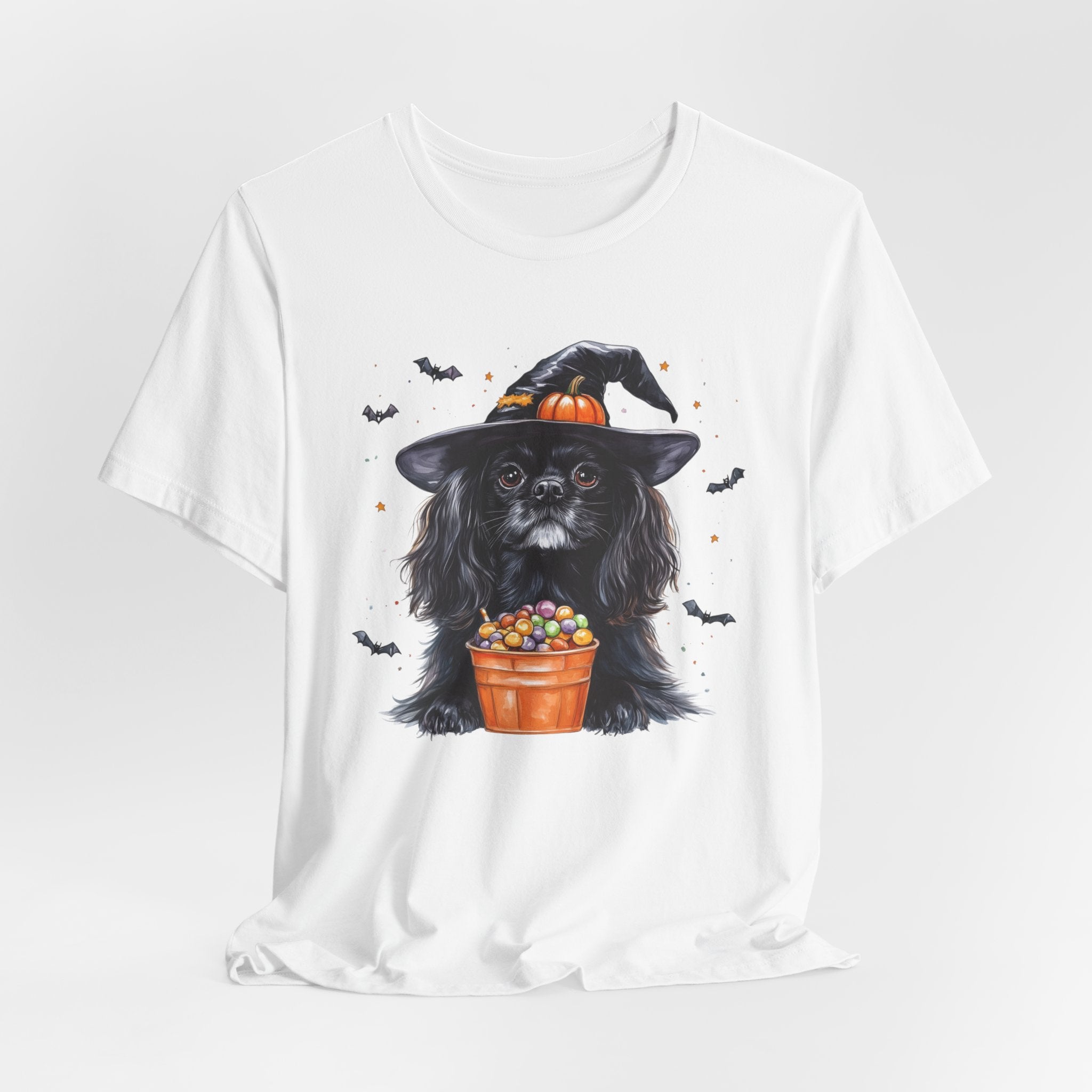 Black King Charles Cavalier Bewitched Tee