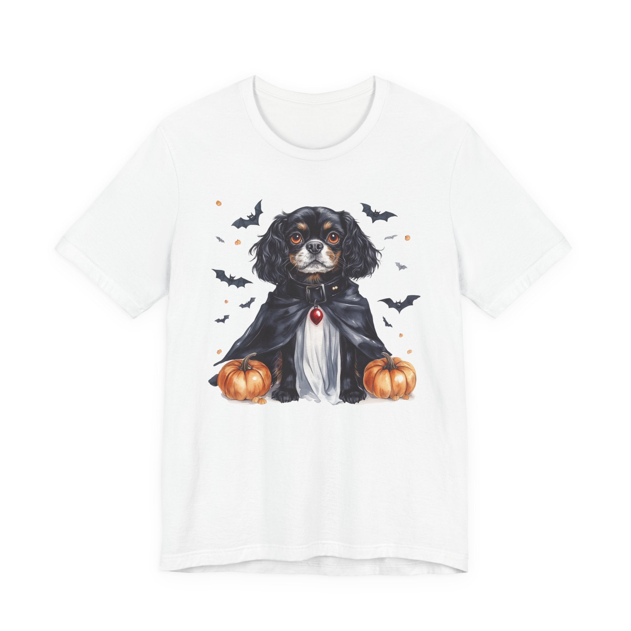 Black King Charles Cavalier Costume Tee