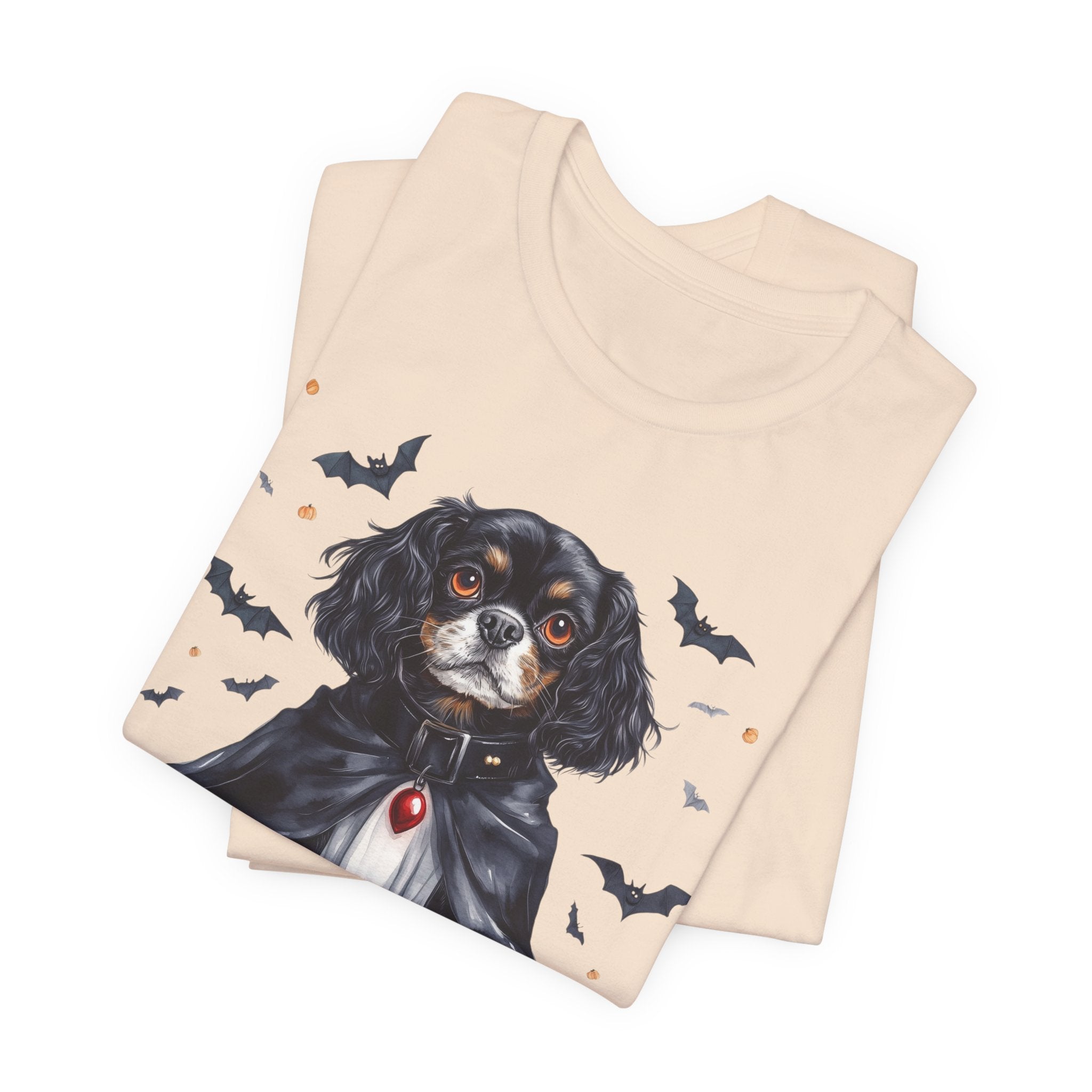 Black King Charles Cavalier Costume Tee