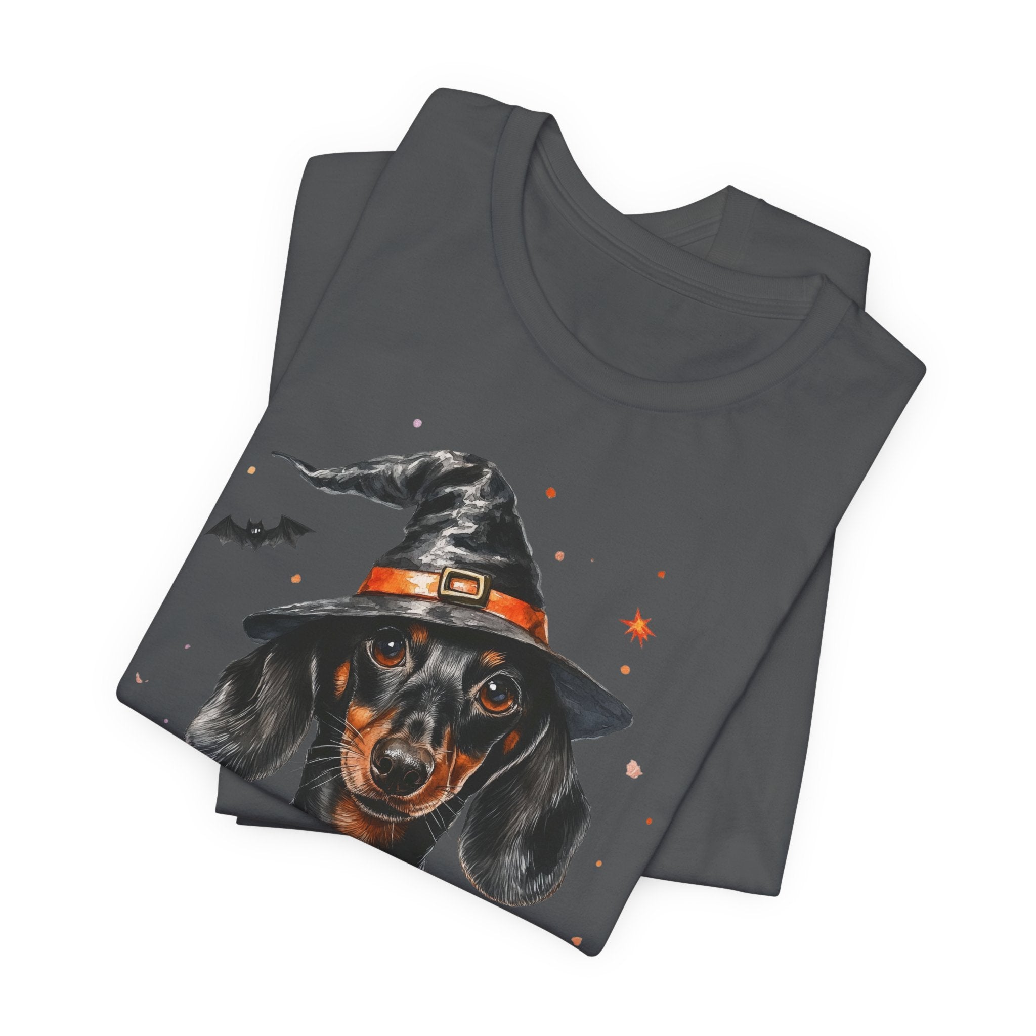 Black Dachshund Bewitched Tee